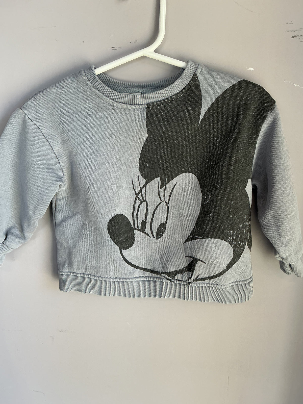 Zara Minnie Mouse Sweatshirt size 9 months