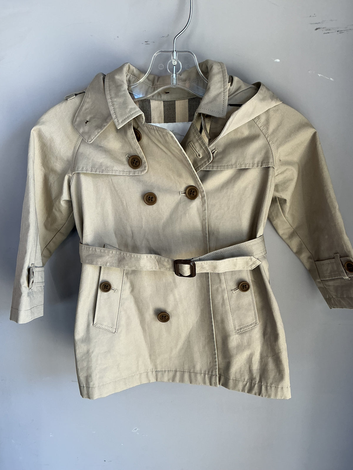Burberry Baby Trench Coat size 12 months