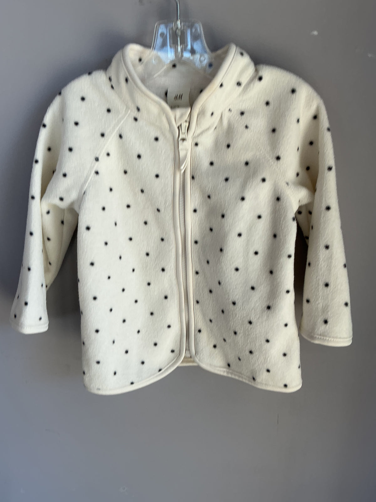 H&M Zip Up Fleece size 9 months