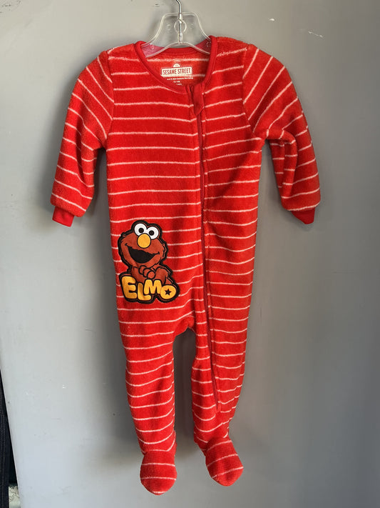 Sesame Street Elmo Fleece Sleeper size 18 months