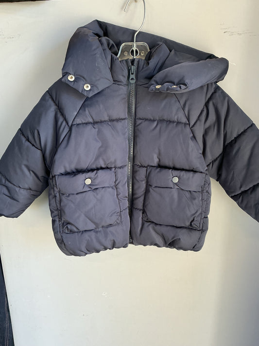 Zara Puffer Coat size 24 months