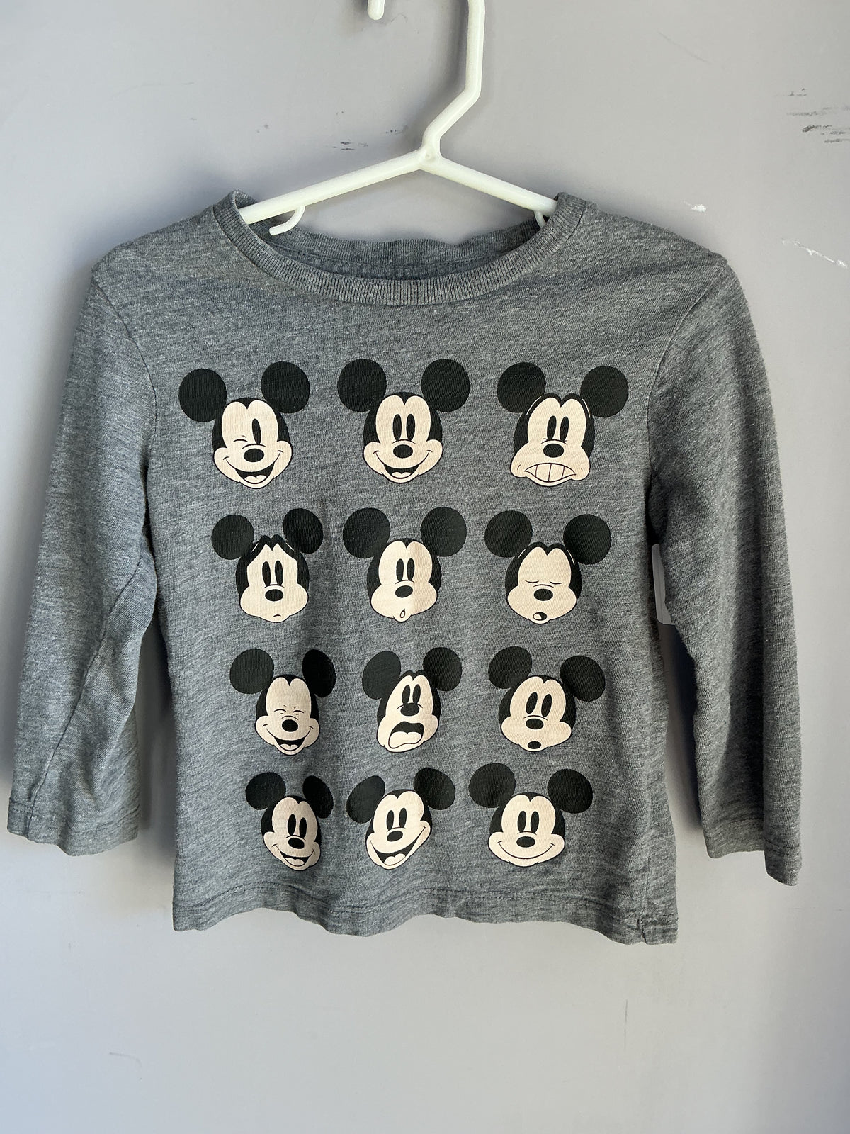 Gap Long Sleeve Mickey Mouse Shirt size 2