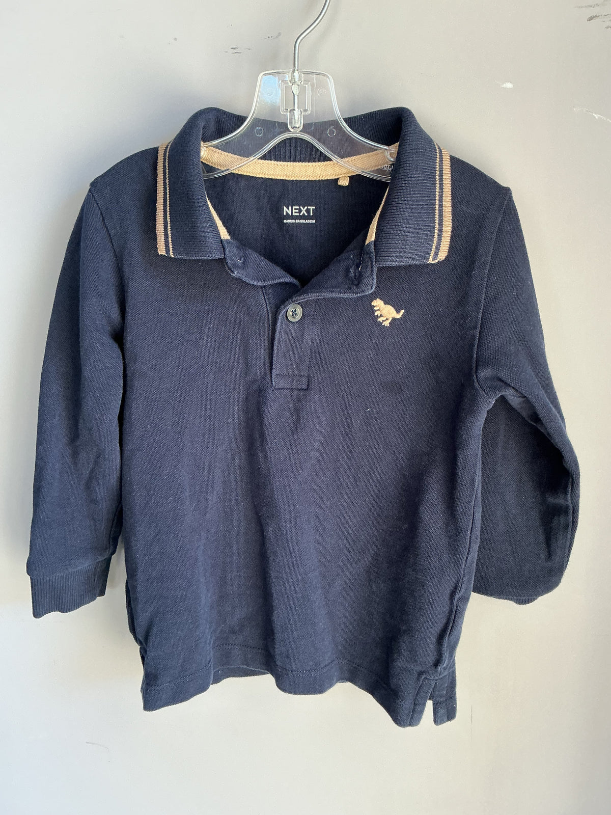 Next Long Sleeve Polo Shirt size 24 months