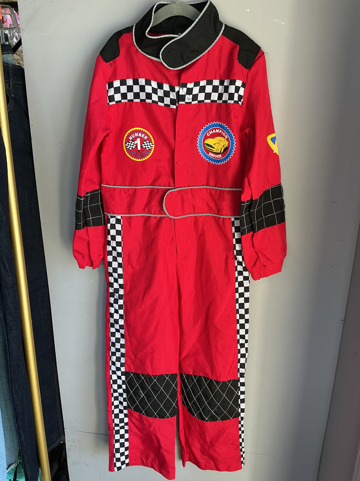 Race Car Driver Costume size 8