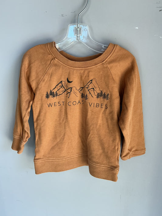 Colored Organics Sweatshirt size 24 months