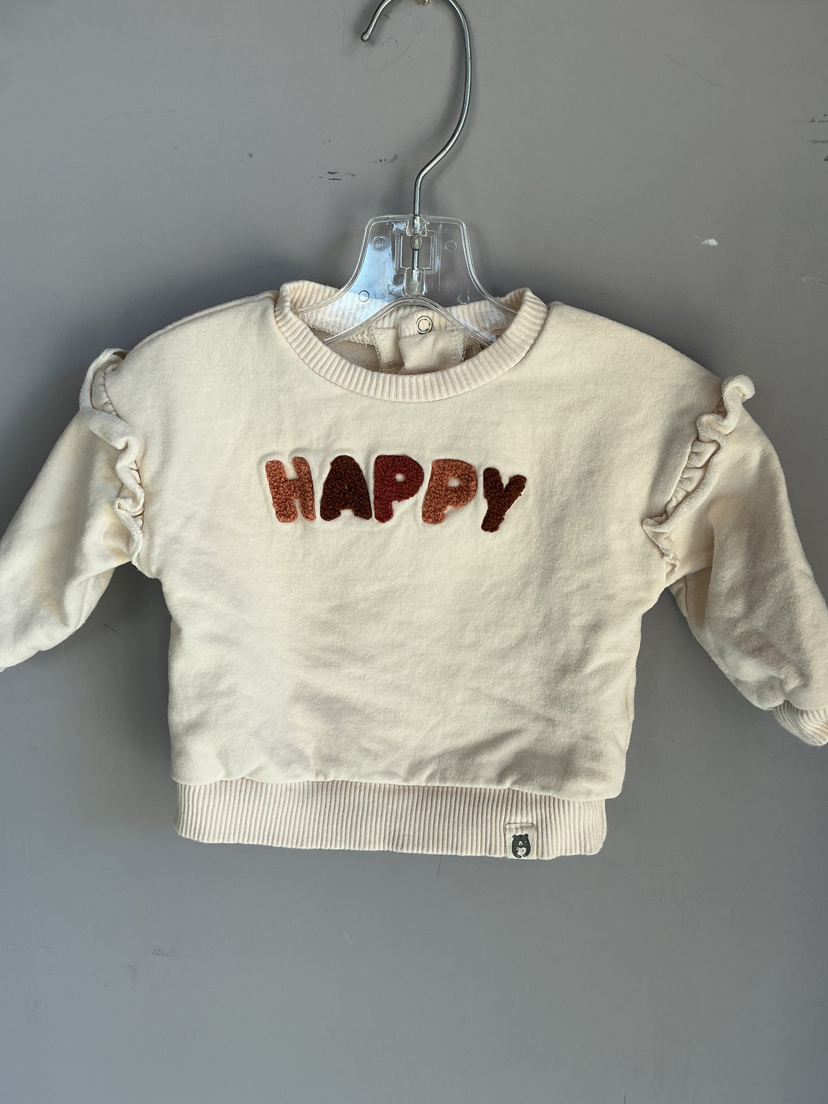 Rabbit + Bear Sweatshirt size 9 months