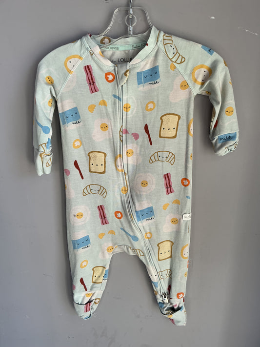 Loulou Lollipop Sleeper size 6 months