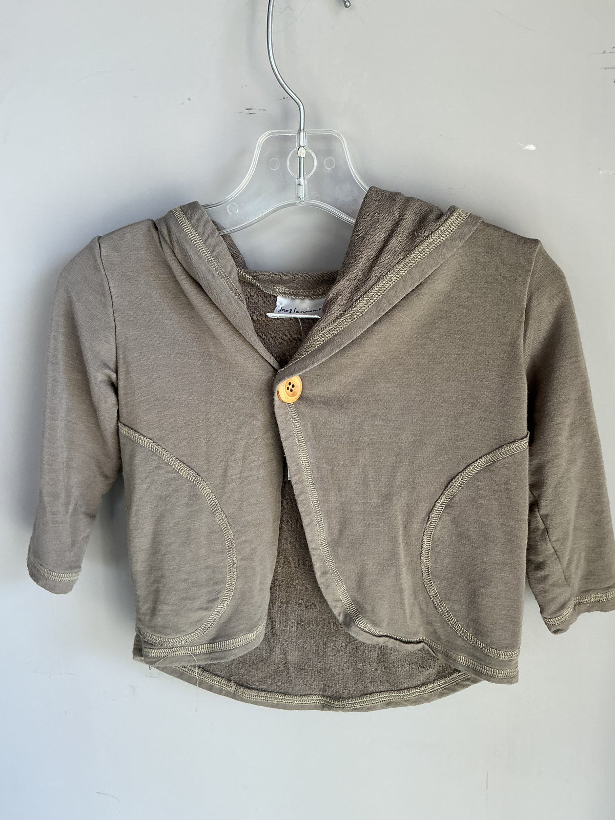 Jax & Lennon Hooded Cardigan size 6 months