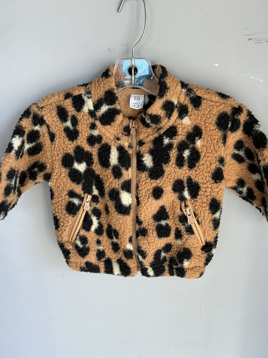 Gap Fuzzy Coat size 12 months