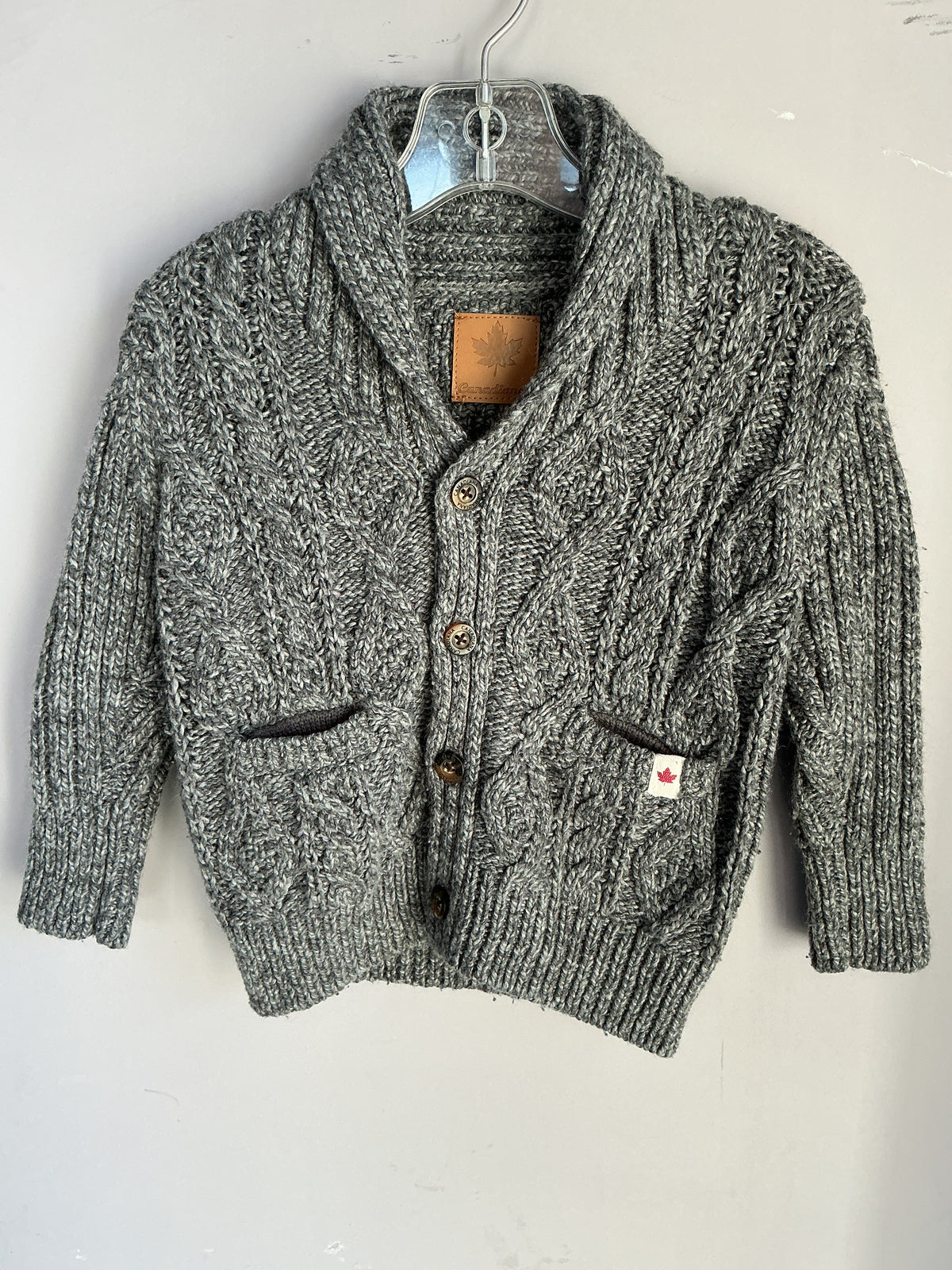 Canadiana Cardigan size 24 months