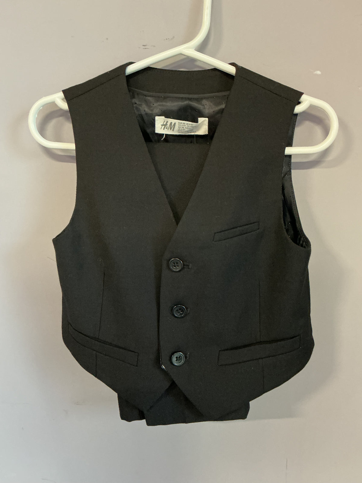 H&M Vest and Dress Pants set size 3