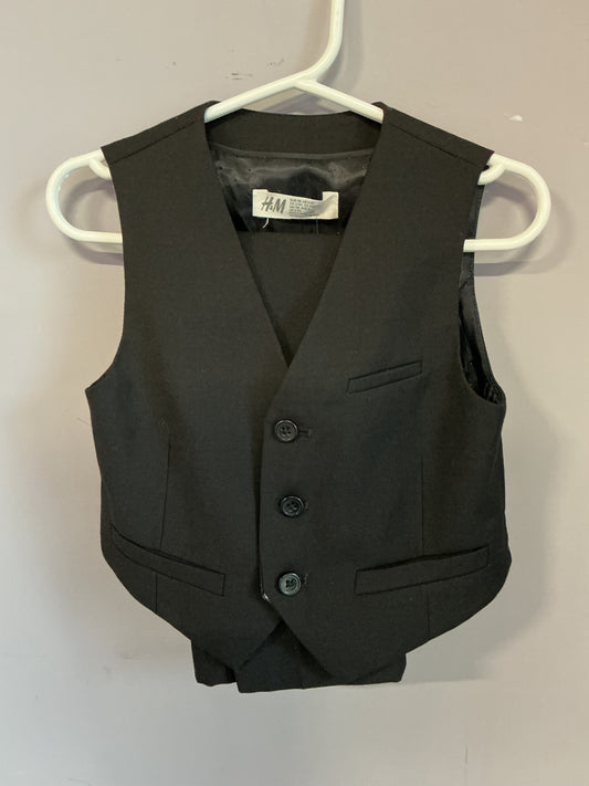 H&M Vest and Dress Pants set size 3