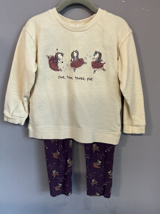 H&M 2 Piece Set size 4