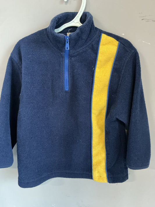 Zig-Zag Half Zip Fleece size 4