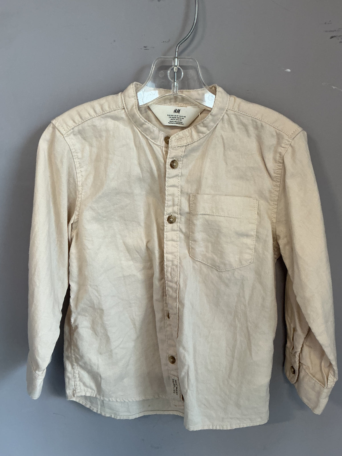 H&M Button Up Shirt size 4
