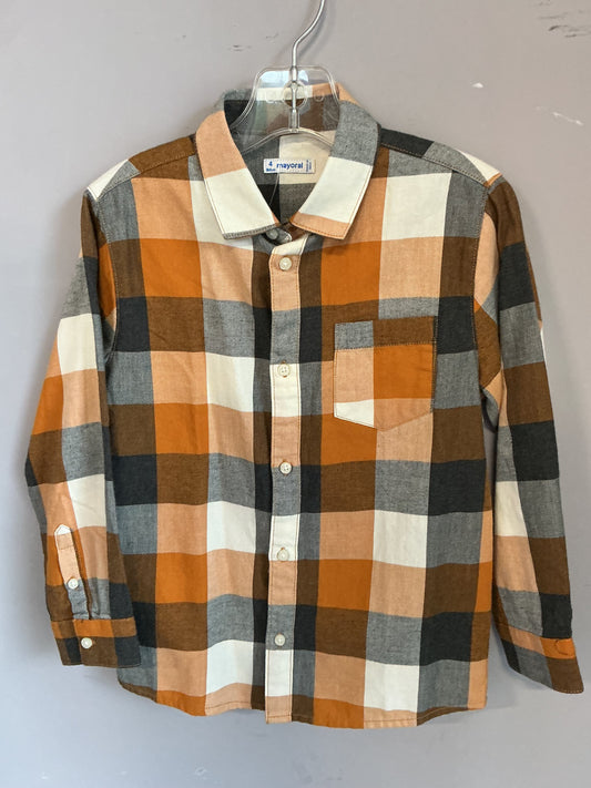 Mayoral Button Up Shirt size 4