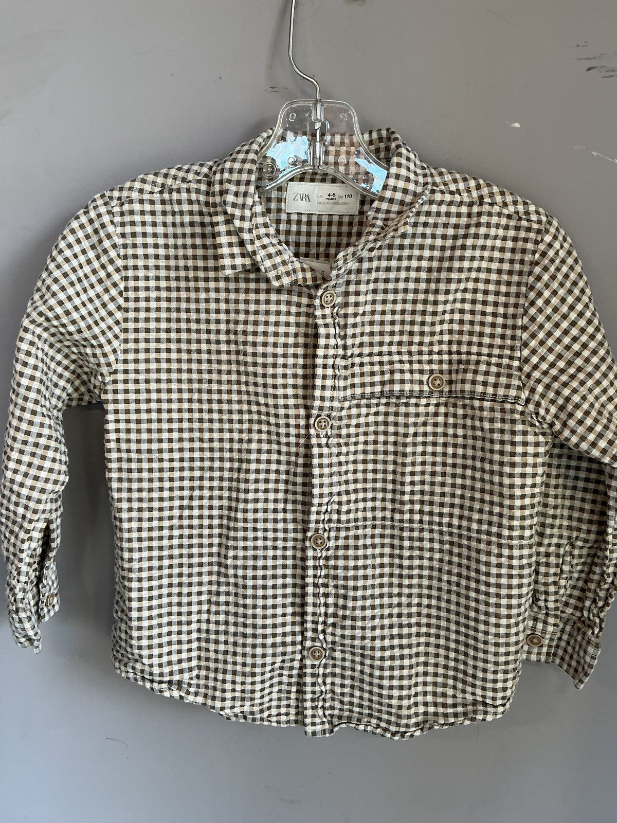 Zara Button Up size 5