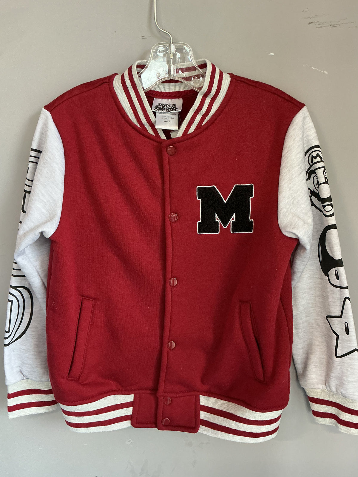 Nintendo Mario Jacket sized 6