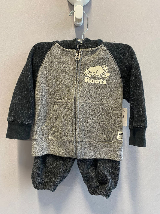 Roots Hoodie and Sweatpants 3-6M