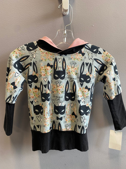 Loopers Luffs Grow with me Hoodie 9M - 3Y