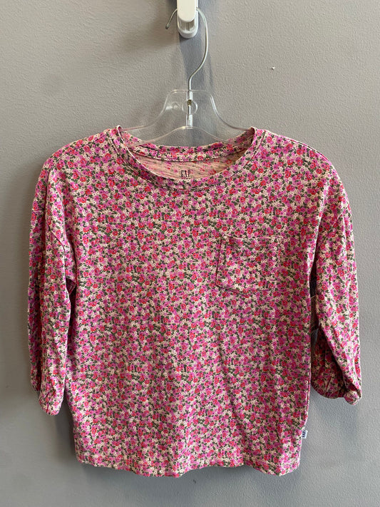 Gap Floral Long Sleeve Shirt Size 6/7