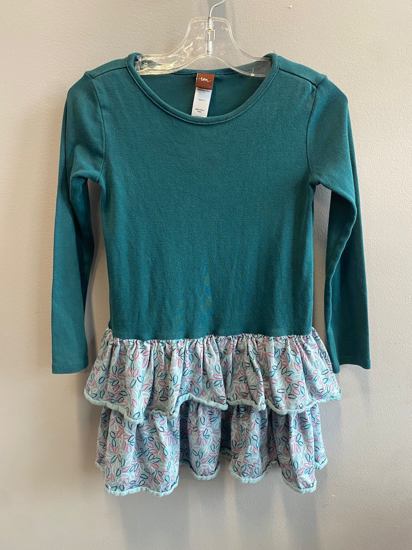 Tea Long Sleeve Dress Size 6