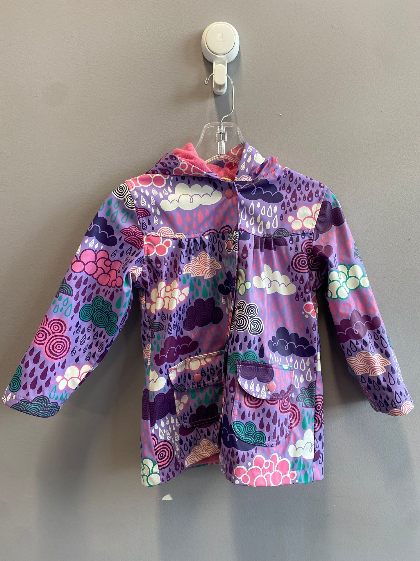 Hatley Lined Rain Coat Size 5