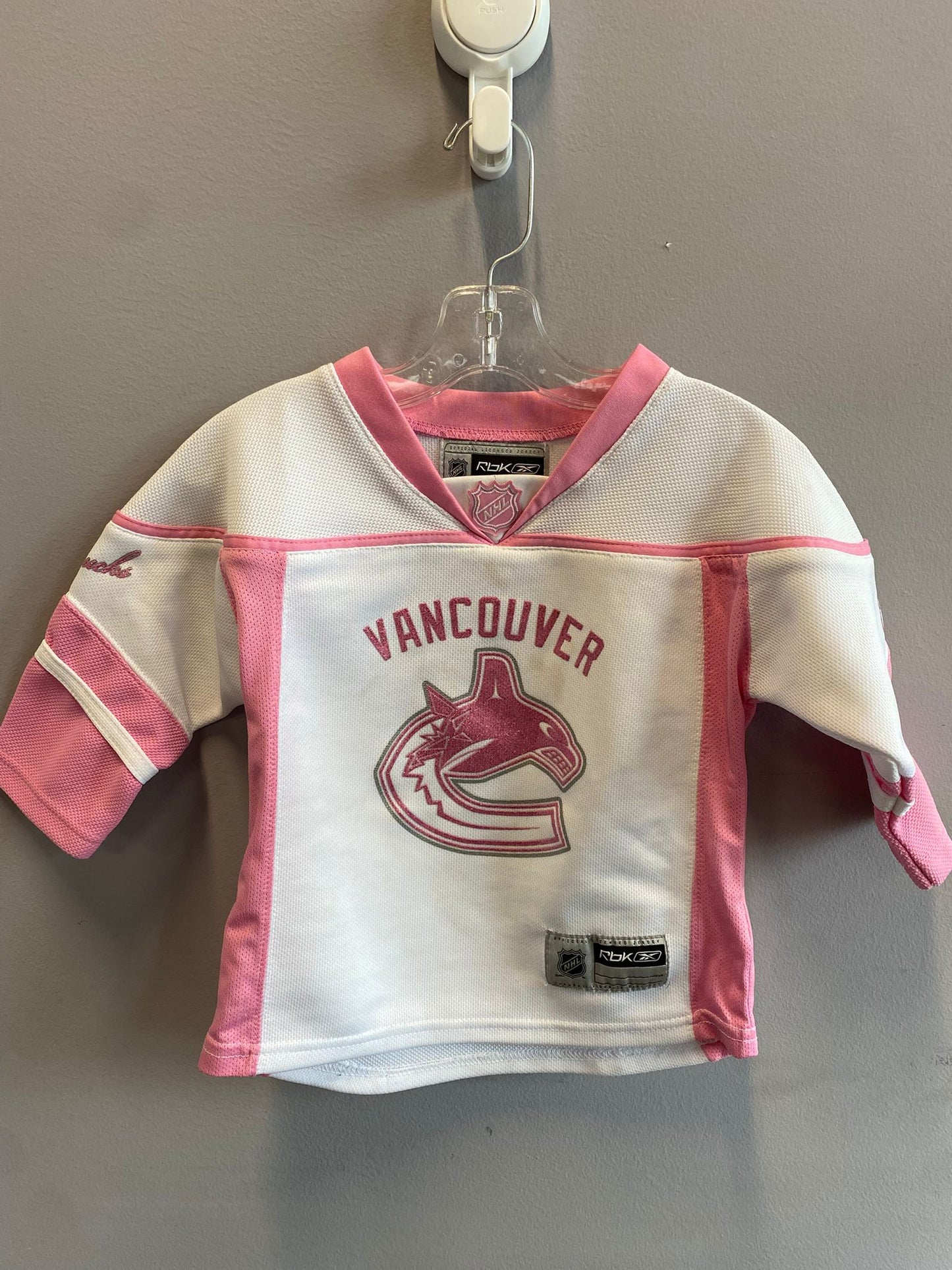 Canucks Jersey Reebok NHL Size 4