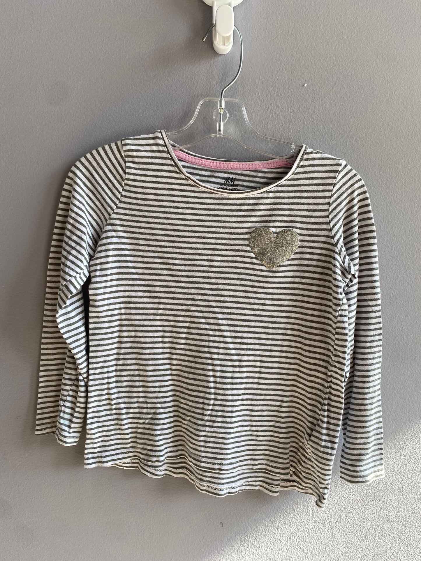H&M Organic Cotton Long Sleeve Size 8
