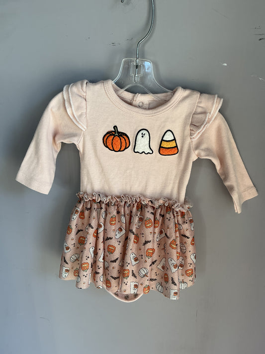 Chickpea Halloween Onesie size 3 months